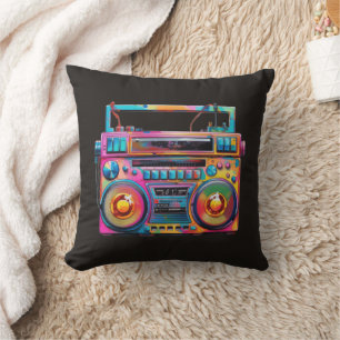 Coussin Explosion de Nostalgie Rétro Musique Classique Boo