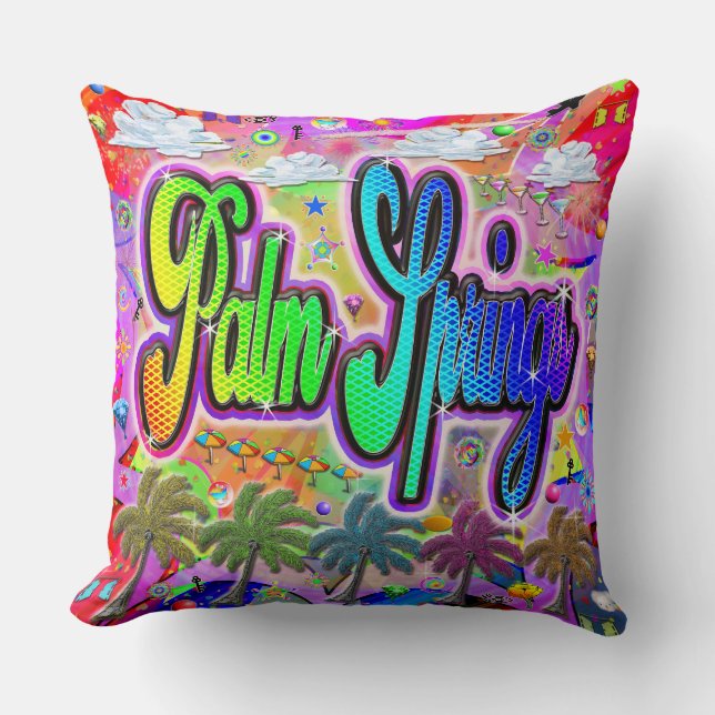 Coussin Express Palm Springs Vista (Recto)