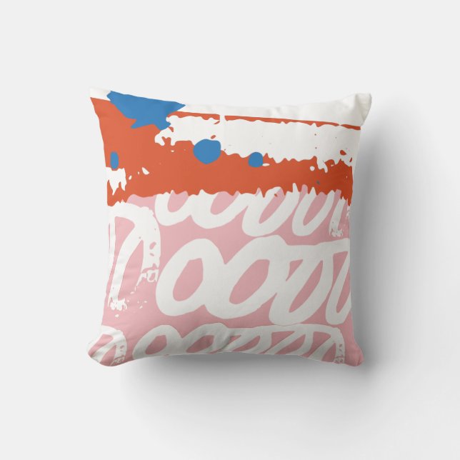 Coussin Expressions d'art pop (Recto)
