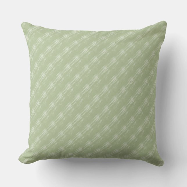 Coussin extérieur 20x20 de diagonales crèmes de (Recto)
