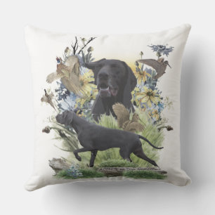 Coussin extérieur allemand à cheveux courts (GSP)