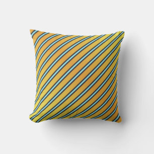 Coussin extérieur Clown Tang Fish Stripes