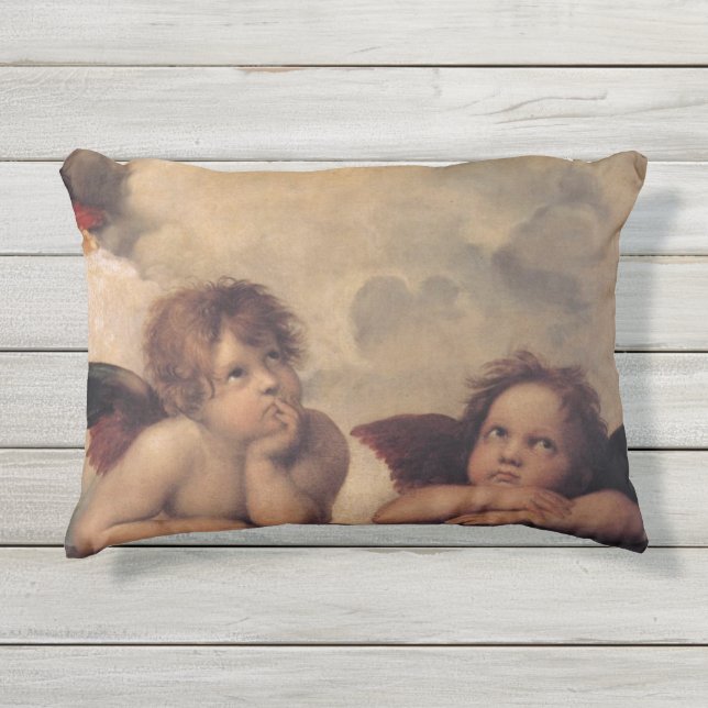 Coussin extérieur de beaux-arts d'anges de (Devant)