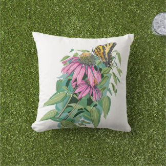 Coussin extérieur Echinacea