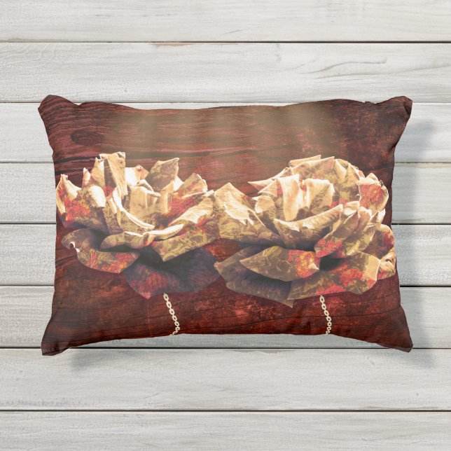 Coussin extérieur fait sur commande 16" d'accent (Devant)