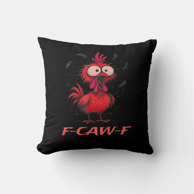 Coussin F-Caw-F-Chicken Boxy Cool Casual (Recto)