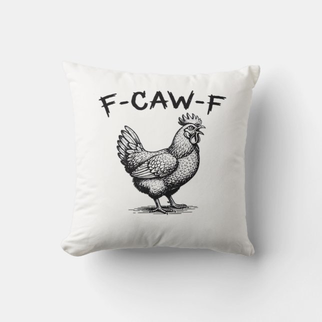 Coussin F-Caw-F Chicken Essential (Recto)