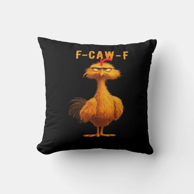 Coussin F-Caw-F Chicken Essential Trendy Art (Recto)