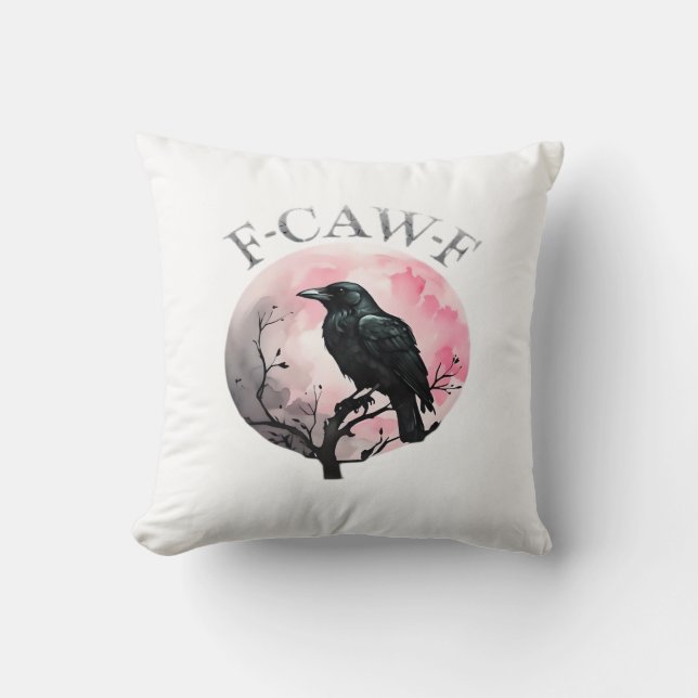 Coussin F-Caw-F Classique Rétro Cool (Recto)