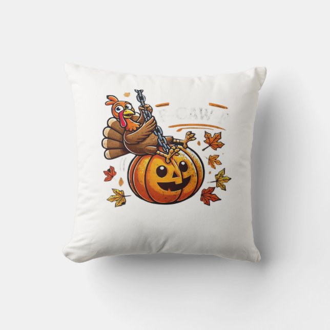 Coussin F-Caw-F Funny For Men Women Thanksgiving-Christmas (Recto)