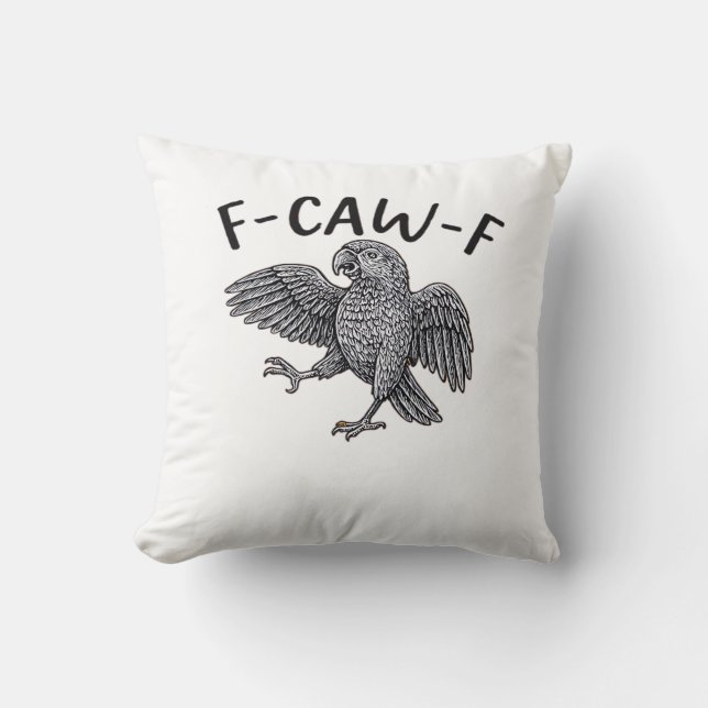 Coussin F Caw F Minimal Clean Design (Recto)