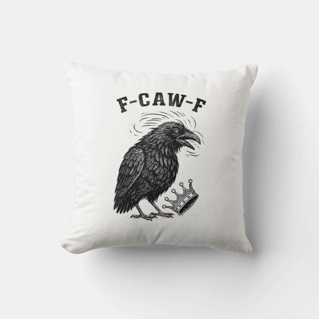 Coussin F Caw F No Kings In America Creative Style (Recto)