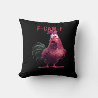 Coussin F-Caw-F-Poulet Essentiel Esthétique Unique