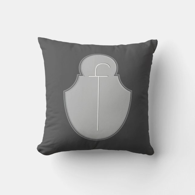 Coussin F Monogramme (Recto)