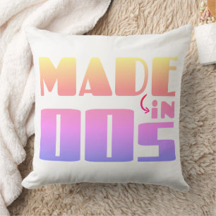 Coussin Fabriqué dans les années 100 - Vibes nostalgiques