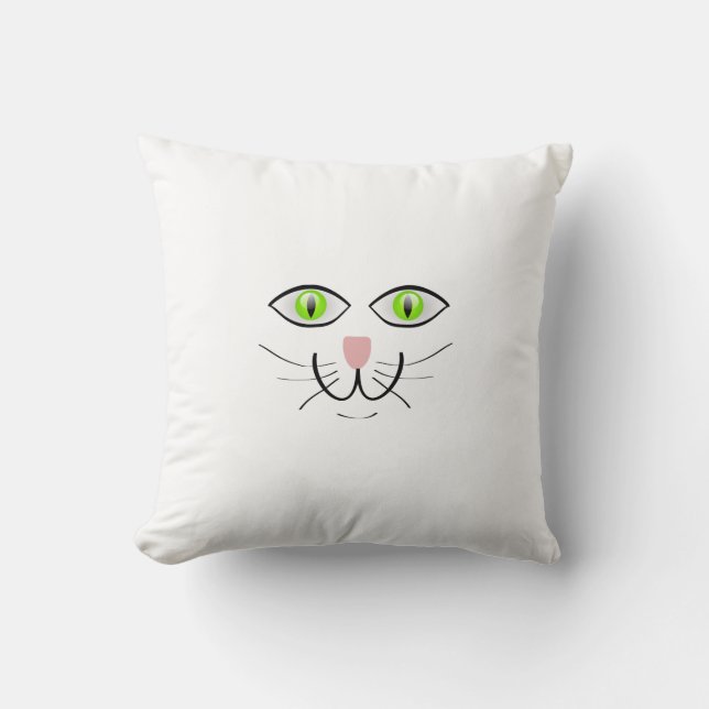 Coussin Face de chat (Recto)