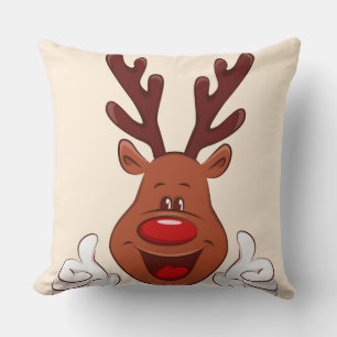 Coussin Face de Christmas