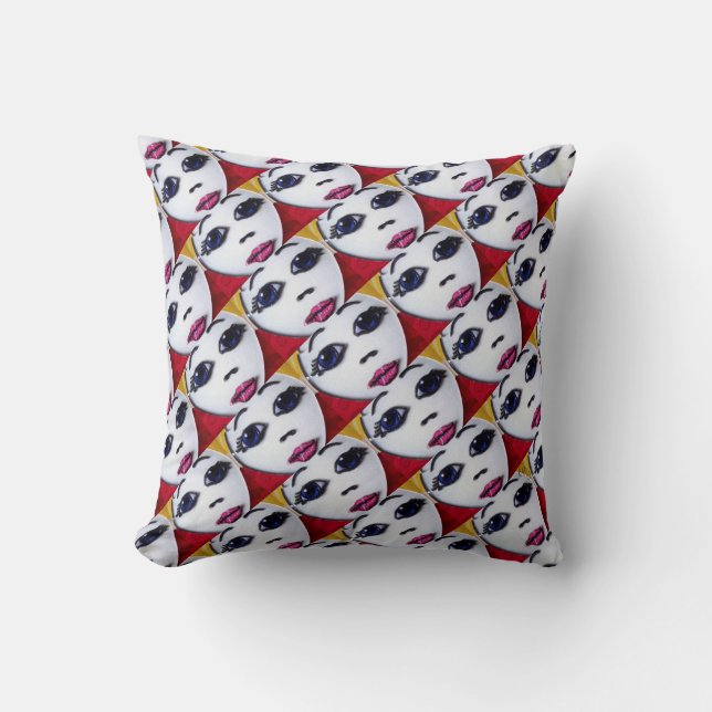 Coussin Face de poupée (Recto)