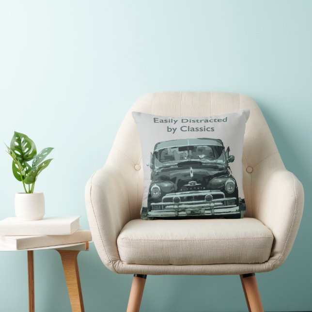 Coussin Facilement distrait par les classiques (Chaise)