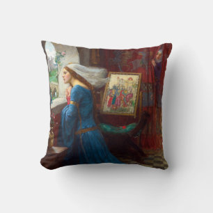 Coussin Fair Rosamund c. 1916 par John William Waterhouse