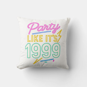 Coussin Faire la fête comme si c'était 1999®™ – Tension né