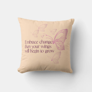 Coussin Faire place au changement