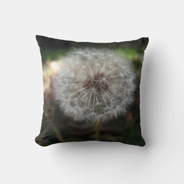 Coussin Faire un voeu [Puffée de Dandelion seulement] - Co (Recto)