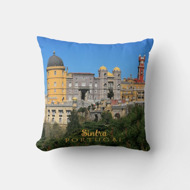 Coussin Fairytale Sintra Palace photo, Portugal (Recto)
