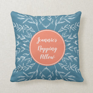 Coussin faisant une sieste customisé
