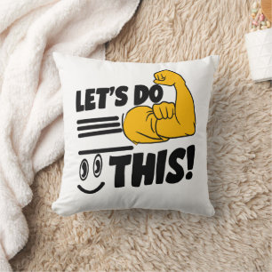 Coussin Faisons ça