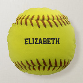 Coussin fait sur commande de boule du base-ball