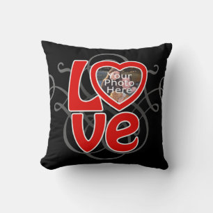 Coussin fait sur commande de cadre de photo de