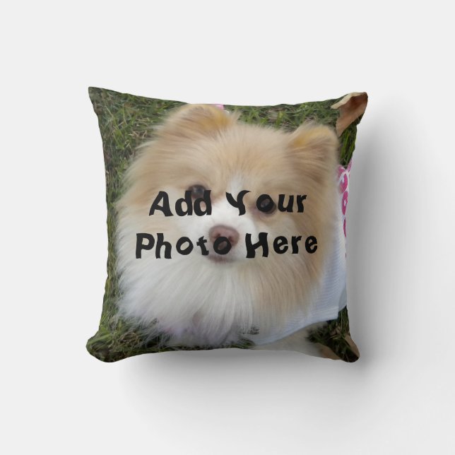 Coussin fait sur commande de photo (Recto)