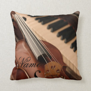 Coussin fait sur commande de piano et de violon
