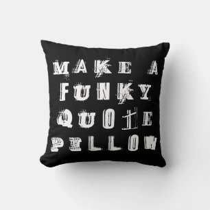Coussin Faites votre propre devis Funky Personnalisé Noi