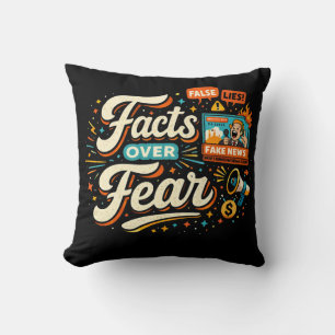 Coussin Faits plutôt que peur
