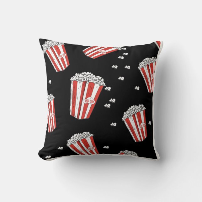 Coussin Falling Popcorn Motif (Recto)