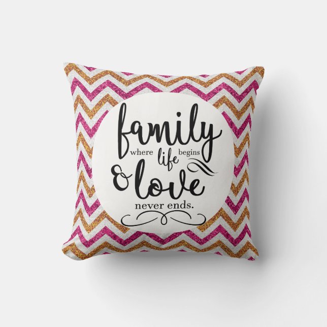Coussin Famille (Recto)