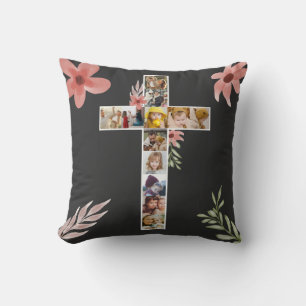 Coussin Famille Jésus Croix Église chrétienne Lover