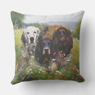 Coussin Famille Setters