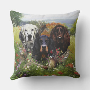 Coussin Famille Setters