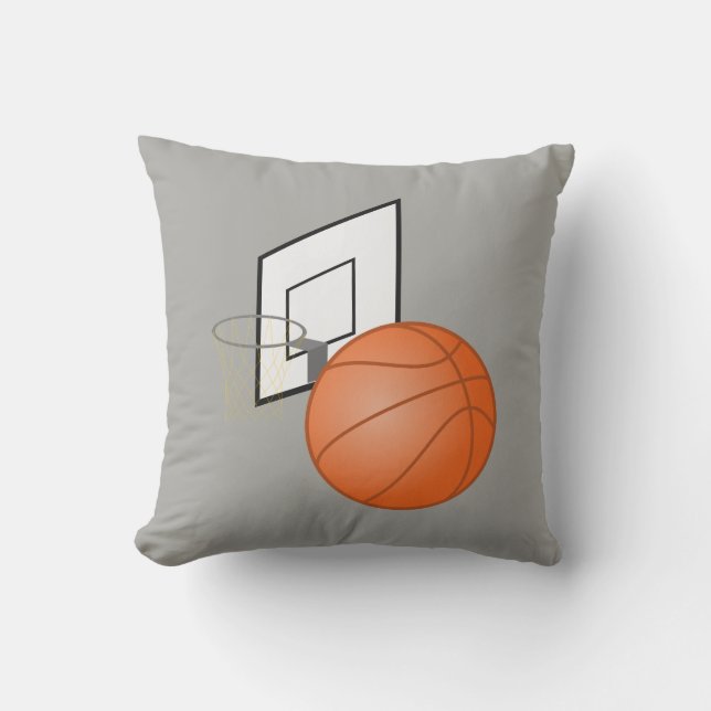 Coussin Fan de basket-ball (Recto)