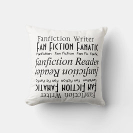 Coussin "Fan de fiction" [a]