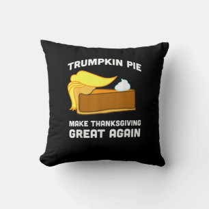 Coussin Fantaisie Chemise Trumpkin Pie Faire Thanksgiving