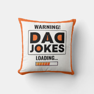 Coussin Fantastique avertissement ! Papa Plaisanter Téléch