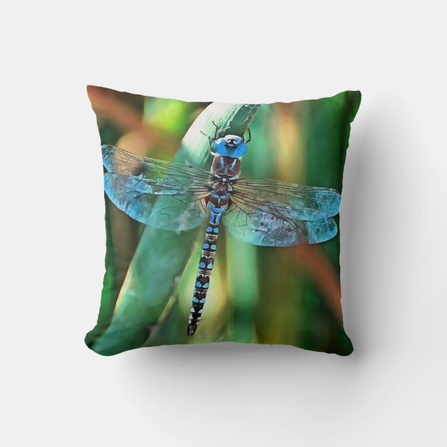 Coussin Fantasy Dragonfly (Recto)