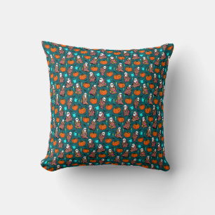 Coussin Fantômes douillets et citrouilles