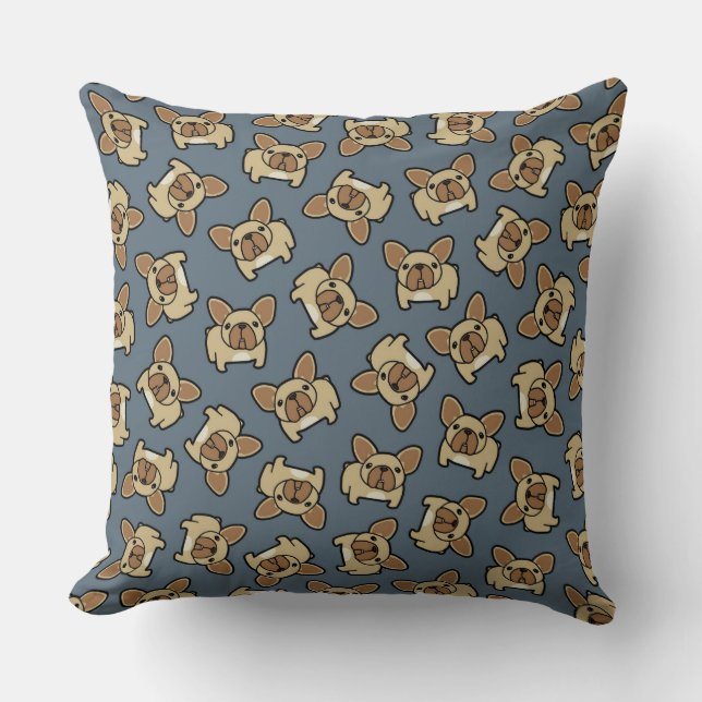 Coussin Faon Frenchie (Recto)