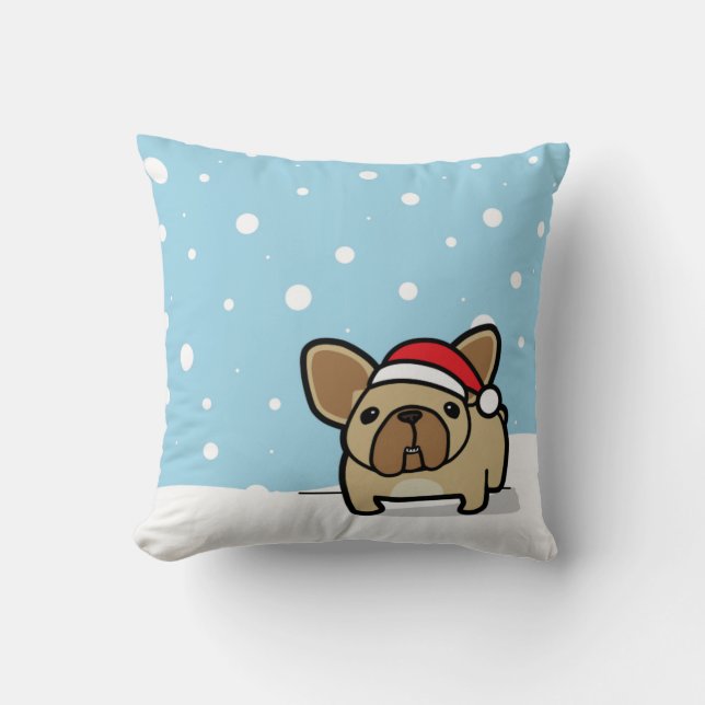 Coussin Faon Frenchie de Milou (Recto)