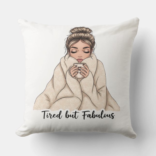 Coussin Fatigué mais Fabuleux (Recto)
